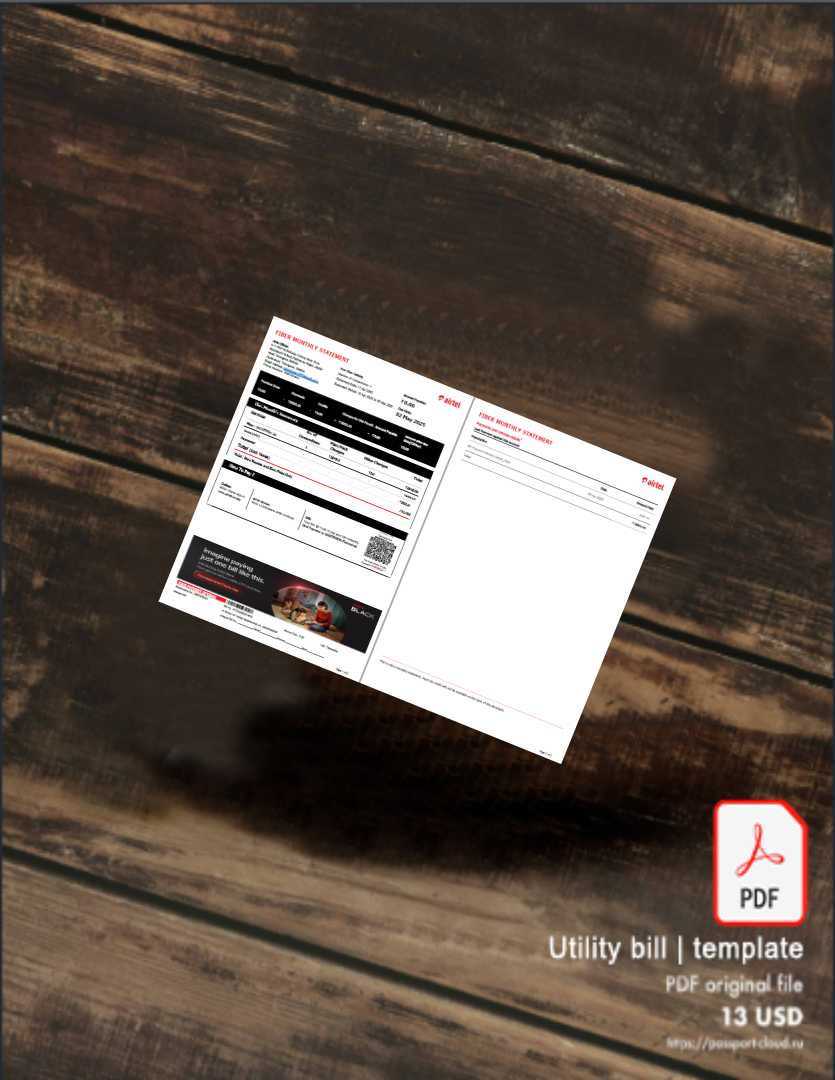 Utility bill | Albanian Power | Albania